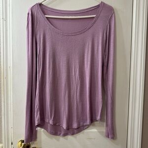 💜 3/$15 MUDD Long sleeves shirt, Lavender, Medium